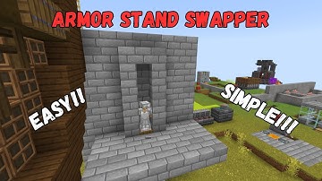 Armor Stand Swapper Tutorial for Minecraft Bedrock 1.21!!!