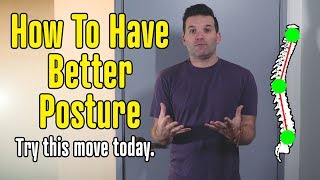 How To Have Better Posture