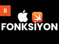 Fonksiyonlar - Swift ile Programlamaya Giriş Eğitimi - Apple Uygulama Geliştirme - #swift