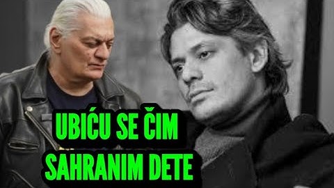 FUTA OČAJAN: UBIĆU SE ČIM SAHRANIM DETE! Kompozitor Slomljen Posle Smrti Sina Milana Radulovića Laće