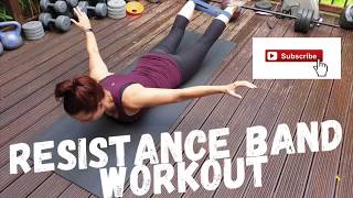 Full Body Resistance Band Workout | Total Body Conditioning