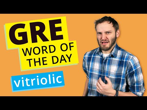 Video: Làm thế nào để bạn sử dụng vitriolic trong một câu?