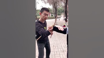 Jeet Kune Do training, 1 move to take away your stick #kungfu #jeetkunedo