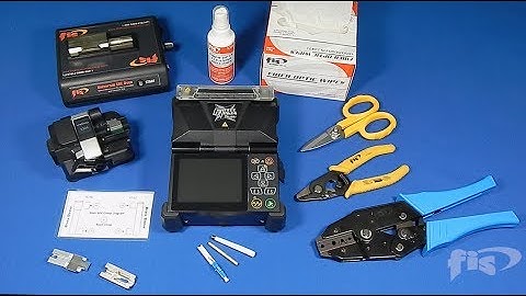 Learn How to Terminate the FIS 3mm LC Splice On Connector on a Fitel Ninja Fusion Splicer