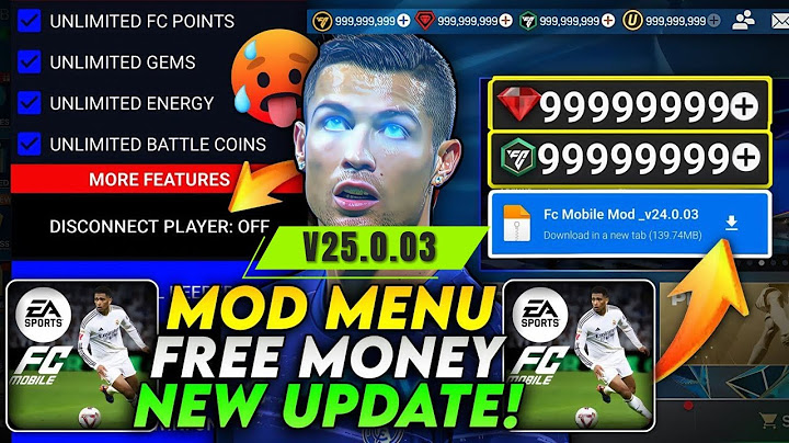 FC Mobile MOD MENU 2025 V25.0.03 | 💰 UNLIMITED FC POINTS + MONEY | LEGENDARY HACK!