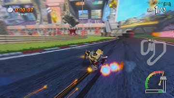 Crash Team Racing Nitro Fueled Velo & Developer Time Trial - Turbo Track