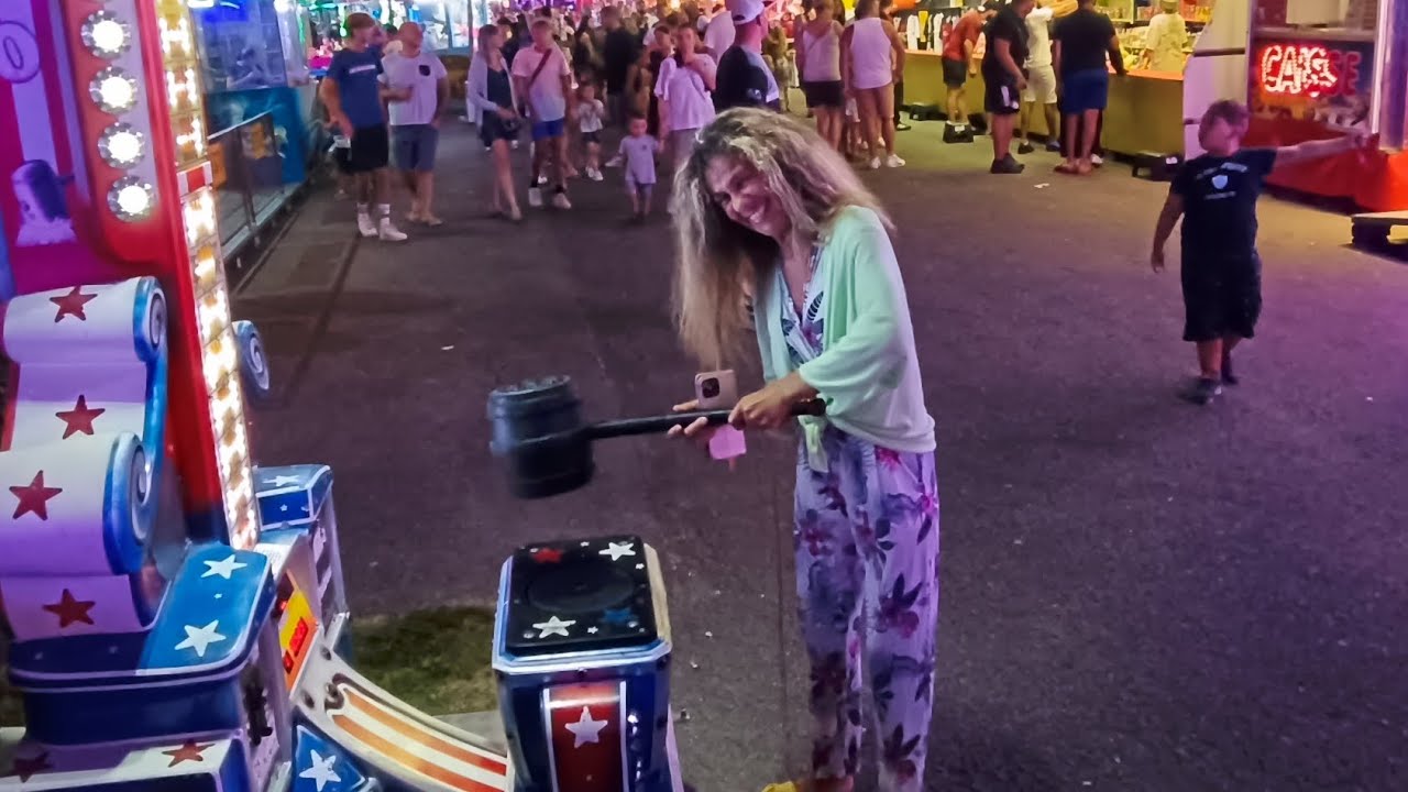 fête foraine Luna-Park Argelès Sur Mer Août 2023 (en spectateur 😜)