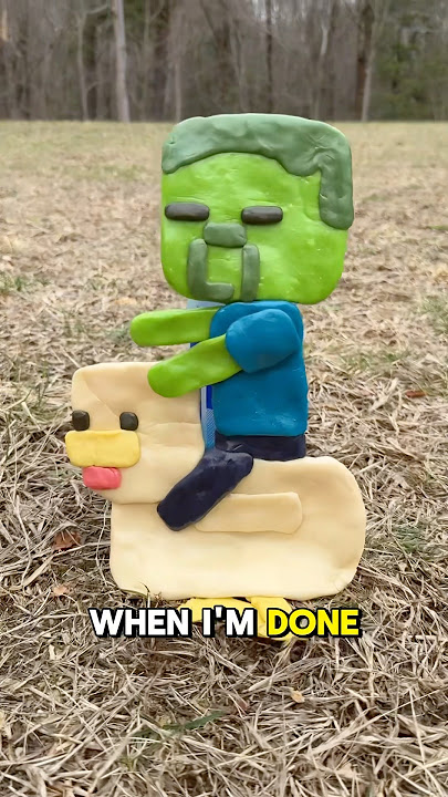 Candy Minecraft Chicken Jockey!