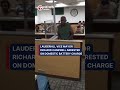 Lauderhill Vice Mayor Richard Campbell arrested on domestic battery charge