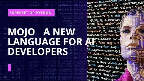 Mojo 🔥 Superset of Python| A new language for AI developers|End of python#python #ai