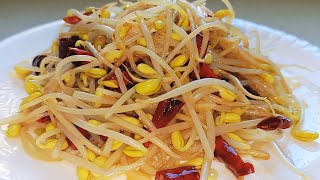 熗炒黃豆芽時，怎樣才能清脆爽口又入味？大廚教你一招，上桌搶著吃
