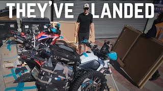 Shipping our motorbikes to SOUTH AMERICA: The adventure begins!