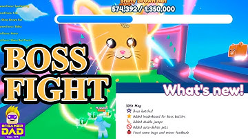 Tapping Simulator 2 Update 📣 Roblox 🕵️‍♀️ Added Boss Fight