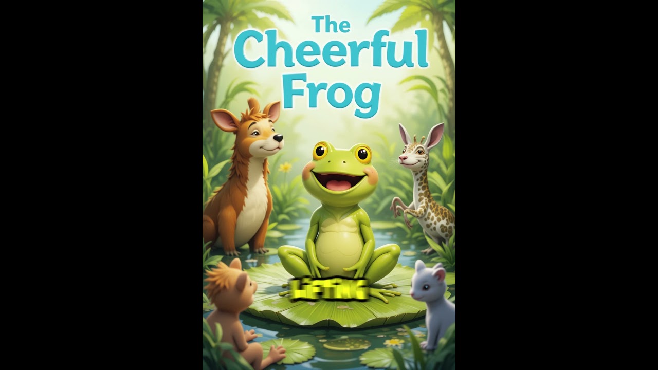 The Cheerful Frog - English Stories For Kids | Moral Stories In English | Short Story In English