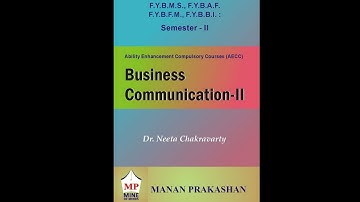 FYBAF | FYBMS | FYBBI | FYBFM SEM-II | BUSINESS COMMUNICATION MANAN PRAKASHAN NOTES | MODULE : 1&2