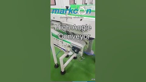 High Angle Inclined Conveyor by  Bakshi Mark Pvt. Ltd.