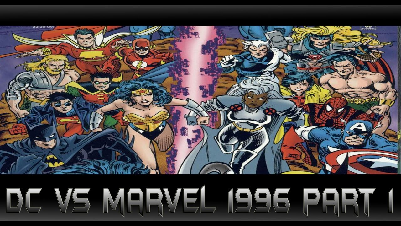 รอยต่อจักรวาลดีซีและมาเวล[ DC VS Marvel 1996 Part 1]comic world daily ...