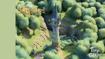Tiny Glade Rapunzel Tower (Speeedbuild)