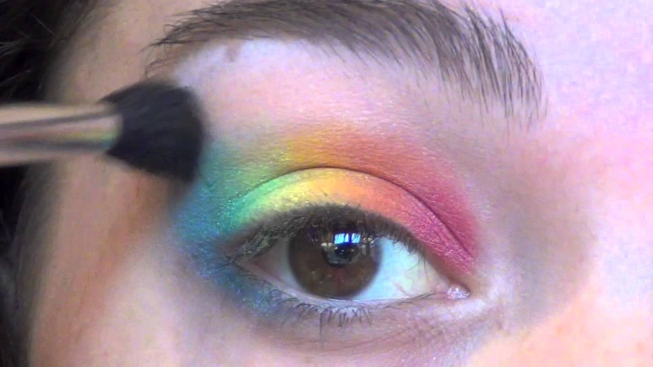 Dramatic Rainbow Eyes! Contest Entry for Nyx Face Awards 2012 beautycon