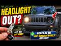 How to Replace a Headlight Bulb on a Jeep Renegade (2015-2024)