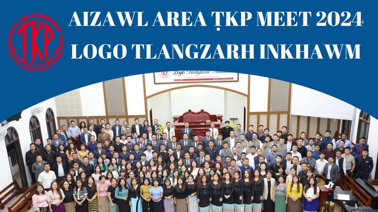 Aizawl Area TKP Meet 2024 Logo Tlangzarh Inkhawm