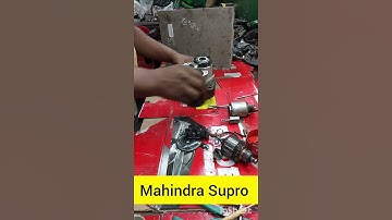 Mahindra Supro Bs6 start problem self starter fault #youtube#carshotvideo