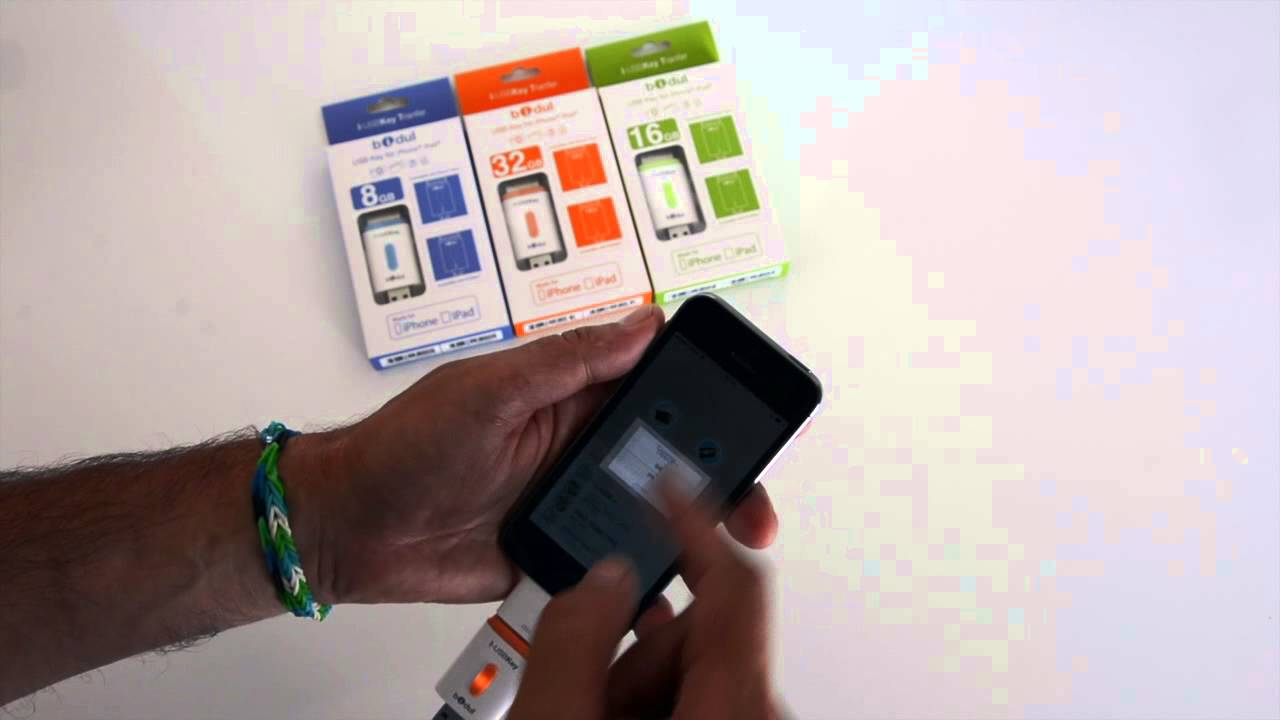 i usbkey copier les photos ou videos de votre iphone ou votre ipad