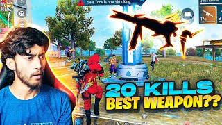 The Most Demanding Weapon in Free Fire | Solo vs Squad 20 Kills Gameplay | Badge99