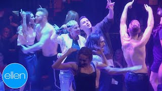 Channing Tatum and Ellen Get Rowdy at 'Magic Mike Live' in Vegas (Extended Clip)