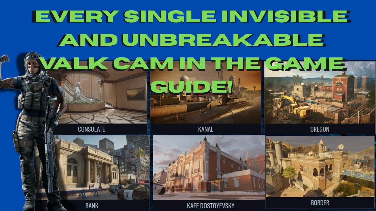 Best Unbreakable Valkyrie Cams AFTER PATCH – R6 Glitches
