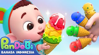 Es Krim Warna-warni | Lagu Es Krim🍦🍧 | Lagu Warna-warni | Lagu Anak | Super Pandobi Bahasa Indonesia