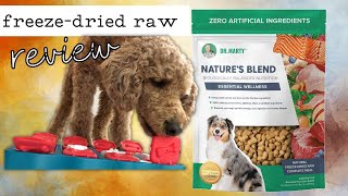 Dr Marty Natures Blend FreezeDried Raw Dog Food Review #freezedrieddogfood