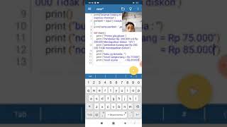 MEMBUAT PROGRAM CASHIER MENGGUNAKAN BAHASA PYTHON (PART 1)