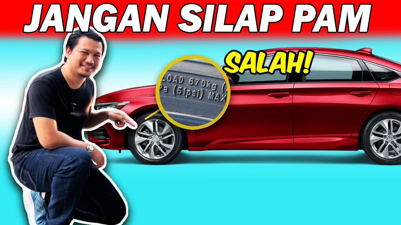 Jangan Pam Ikut Pressure Dekat Sidewall Tayar