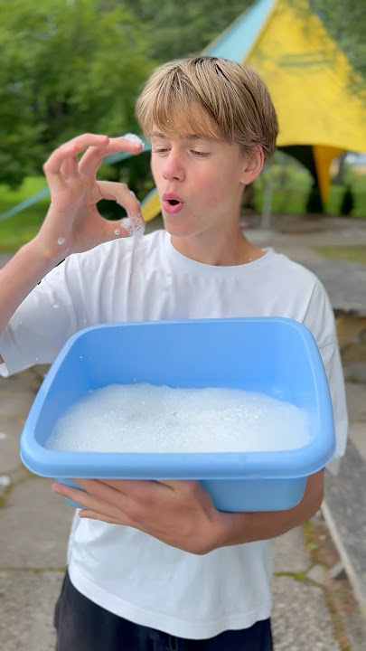 WHO HAS BETTER SOAP BUBBLES?