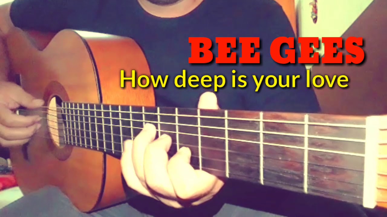Bee Gees - How Deep Is Your Love - Cifra Club (Impressão)
