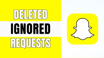 How To Delete Ignored Friend Requests From Snapchat (Easy)