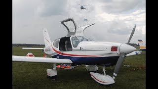 Socata TB-10 Tobago. Полет над Новосибирском.