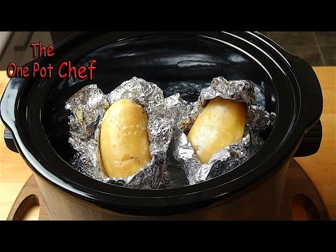 Video: How To Bake Potatoes In A Slow Cooker