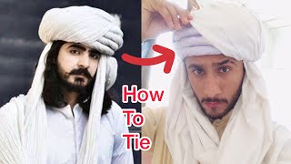 How To Tie Balochi New Style Turban || Balochi pugh Tutorial || Easy Style Tutorial | Majidshah screenshot 4