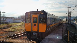 キハ187系特急スーパーまつかぜ6号鳥取行き益田駅入線  Ser KiHa 187 Ltd Exp SUPER MATSUKAZE No. 6 for Tottori ent Masuda Sta