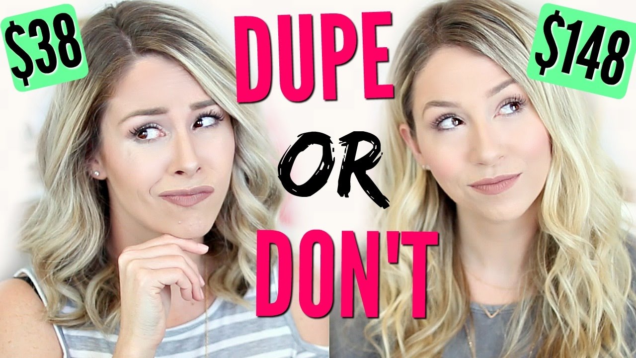 FULL FACE USING PINTEREST MAKEUP DUPES TESTED | DUPE OR DON'T