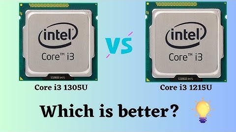 i3 1305U vs i3 1215U: The ULTIMATE Budget CPU Showdown!