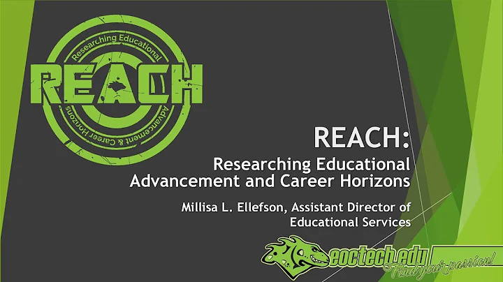 REACH with Millisa Ellefson - For Counselors Only ...