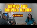 Drunk Liar Feels Disrespected - Blows 0.245% BAC