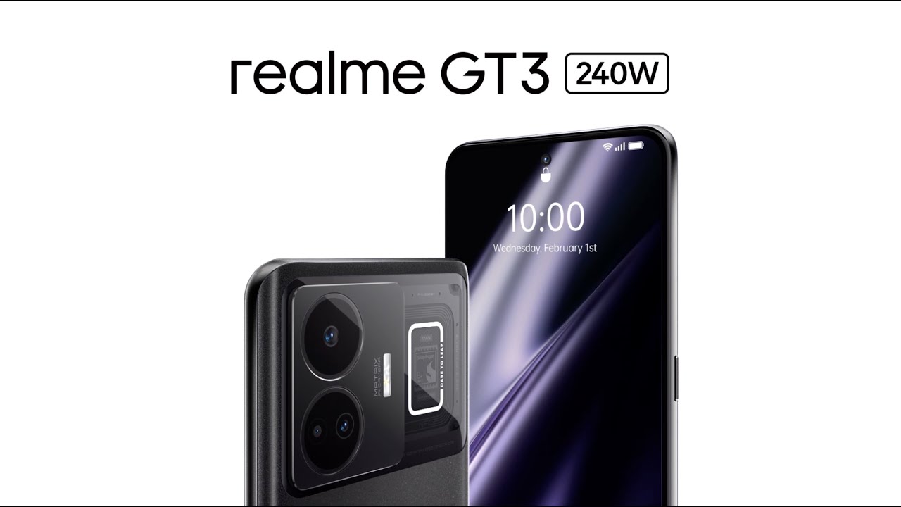 realme GT3 Product Video｜Powerful and Stylish 