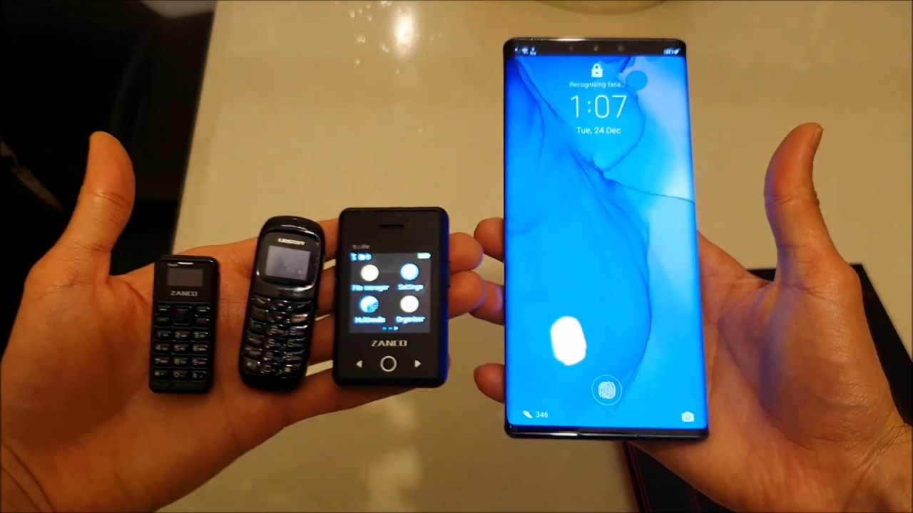 The Smallest Phones In The World Zanco Tiny T1 YouTube