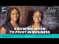 SUSU PODCAST EP8: KNOWING WHEN TO PIVOT IN BUSINESS