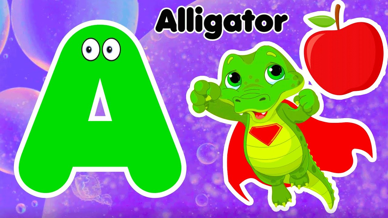 Phonics Song with TWO words - A For Apple-ABC Alphabet Alphabet Songs ...
