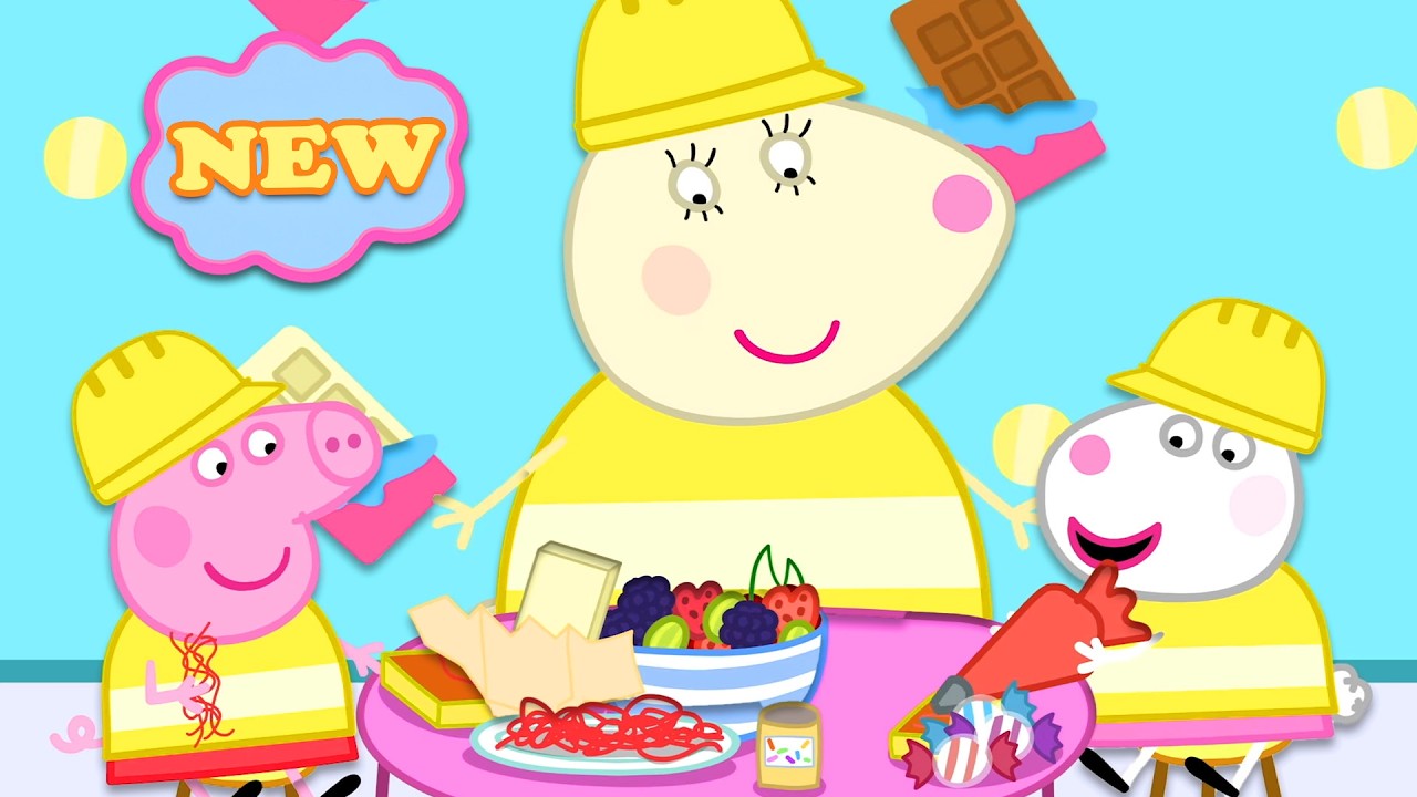 Peppa Pig at the Chocolate Factory 🍫🏭 Toon Mania - English